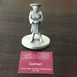 Star Trek: The Next Generation Guinan Pewter Character
